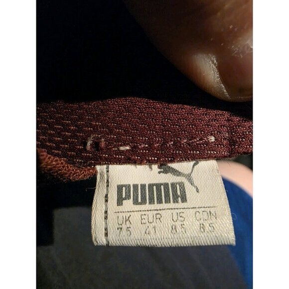 Size 8.5 - Mens PUMA Ignite EvoKnit Bergundy flyknit shoes sneakers - Picture 9 of 10